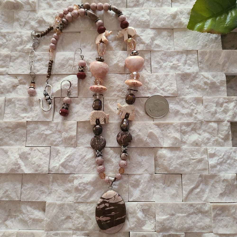 Crazy Horse Jasper Pendant